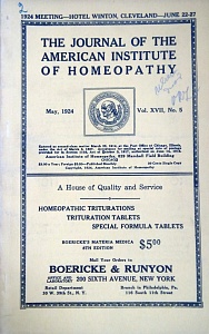 The Journal of the American Institute of Homeopathy, may 1924