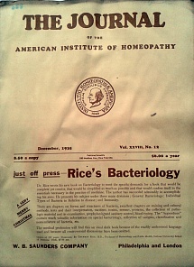 The Journal of the American Institute of Homeopathy, december 1935	