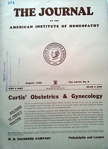 The Journal of the American Institute of Homeopathy, august 1935